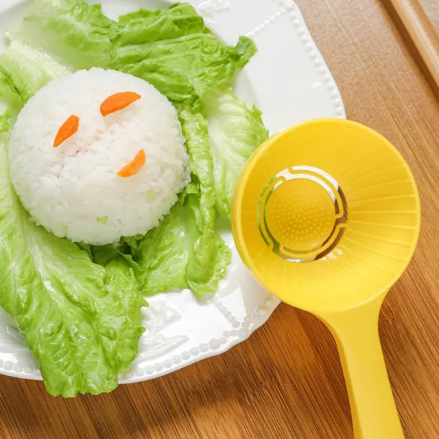 Rice Non-stick DIY Sushi Mold Rice Ball Spoon Premium Half Round Rice Cooker St