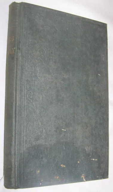 1851 Antique William Ward Family Genealogy Book Sudbury Mass History