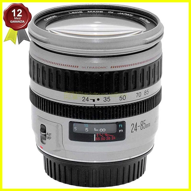 Canon 24 85mm F 3.5 4.5 Usm Ebay CANON EF 24/85MM f3,5-4,5 USM Silver. Obiettivo Full Frame per reflex