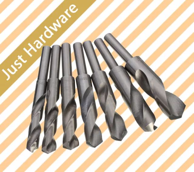 Reduced Shank HSS Drill Bits Bit 14 16 18 20 22 25 35mm for Steel Aluminium Wood