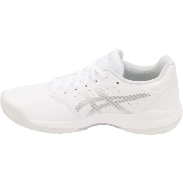 ASICS Women's Gel-Game 7 Tennis Shoes, 9, White/Silver