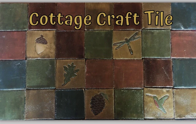 4x4 Cottage Craft Tile Arts and Crafts Beige Hummingbird Accent Deco Tile 2