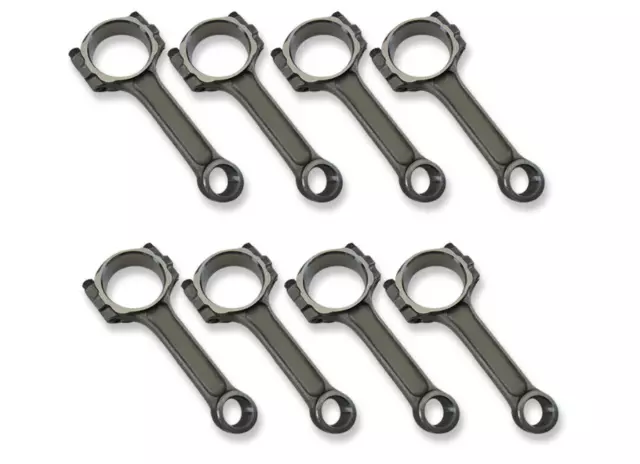 SBC 5140 Steel I-Beam Connecting Rod, 5.7" Press Pin E46001