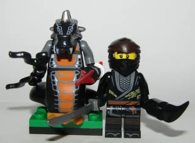 Lego Cole Ninja Limited Edition Ninjago + Black Snake minifigura - 3