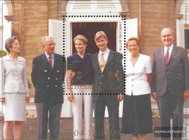 Belgien Block74 (kompl.Ausg.) postfrisch 1999 Hochzeit