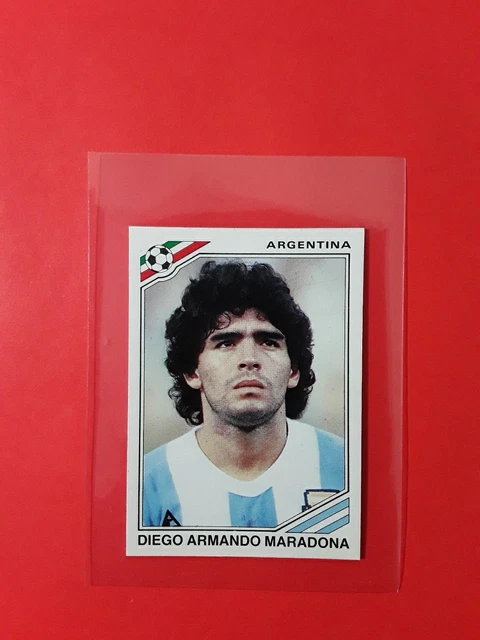1985-86 PANINI CALCIATORI Stickers Diego Maradona #332 SGC 6 EX-NM