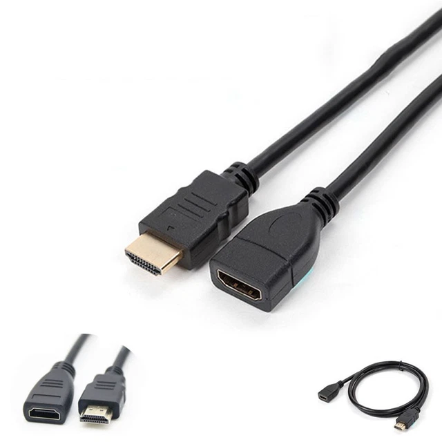 HDTV Male to Female Cable Video Cable Wire HDMI Splitter HDMI Extension Cable