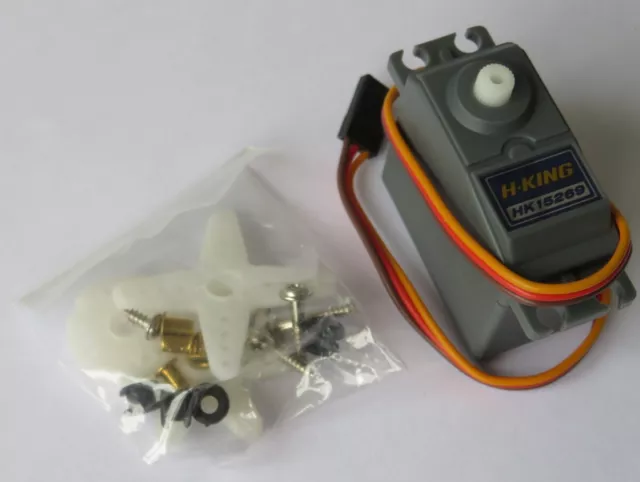 H-King High Torque Analog Servo NEW HK12569 Tamiya Kyosho Sanwa Futuba