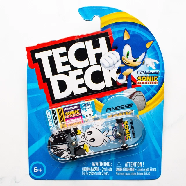 Tech Deck Handboard Finesse + Sonic The Hedgehog au meilleur prix sur