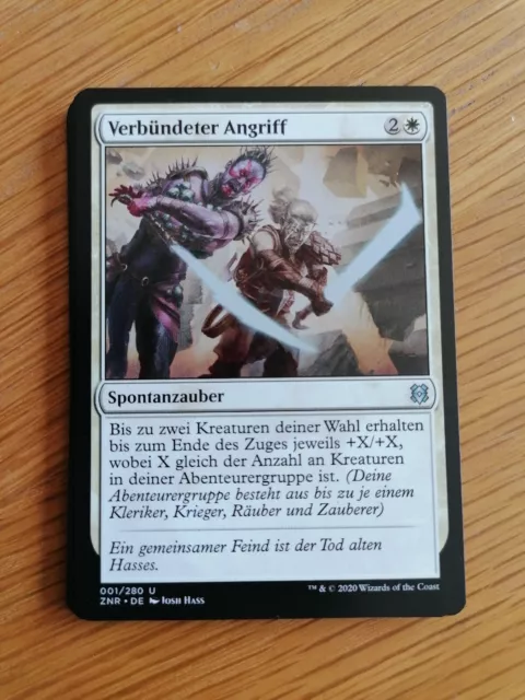 MTG MAGIC THE GATHERING ZENDIKAR RISING Verbündeter Angriff