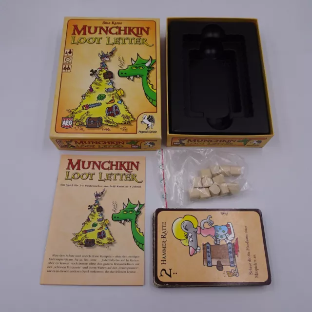 Munchkin Loot Letter Gesellschaftsspiel Klau den Schatz und erstich deine Kumpel 3