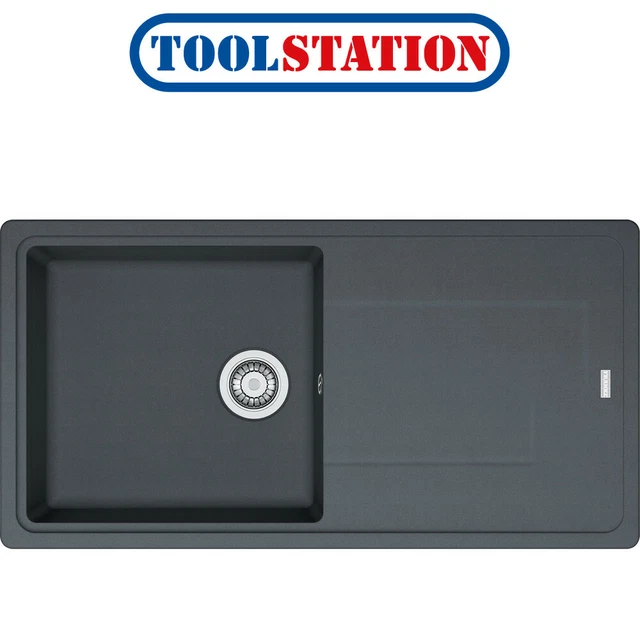 FRANKE TITAN REVERSIBLE Composite Kitchen Sink & Drainer 1.5 Bowl