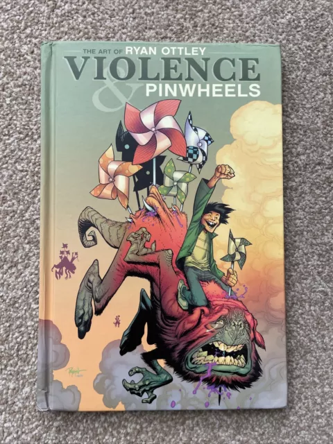 The Art of Ryan Ottley Violence & Pinwheels Signed artbook Hardcover Invincible