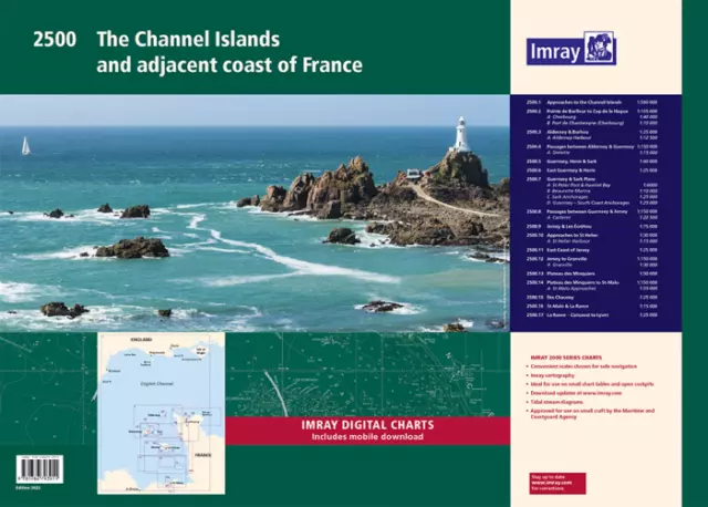 Imray Chart Pack 2500 | The Channel Islands