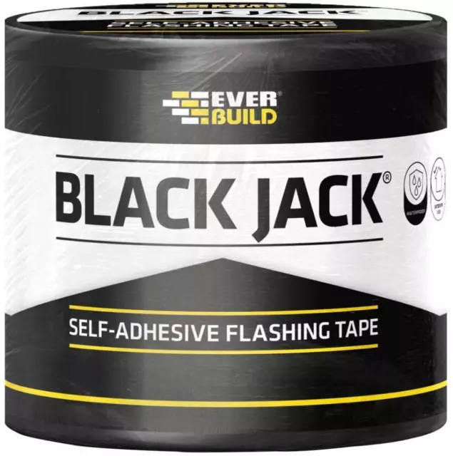 Noir Jack Clignotante Bande DIY Rouleau, 100mm X 3M - FLDIY100