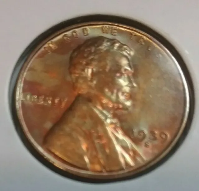 1939 Lincoln Wheat Cent  S - BU - Uncirculated