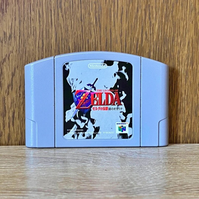 THE LEGEND OF Zelda Ocarina of Time Nintendo 64 N64 Video Game Japan 1