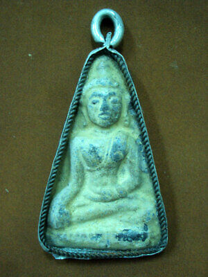 Phra Buddha Kru Sukhothai Talisman Ancient Figure Holy Thai Amulet Pendant