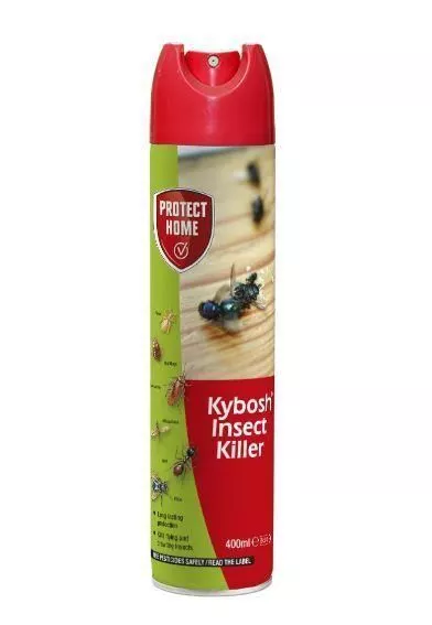 3 Bayer Kybosh Insect Killer 400ml Plant Fly Beetle Ants Bed Bug Mosquitoes