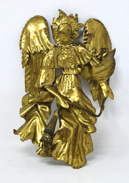 Brass Angel Wall Hanging By Enesco 6.5 In Tall