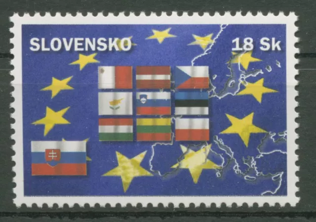 Slowakei 2004 Beitritt zur Europäischen Union EU Flaggen 484 postfrisch