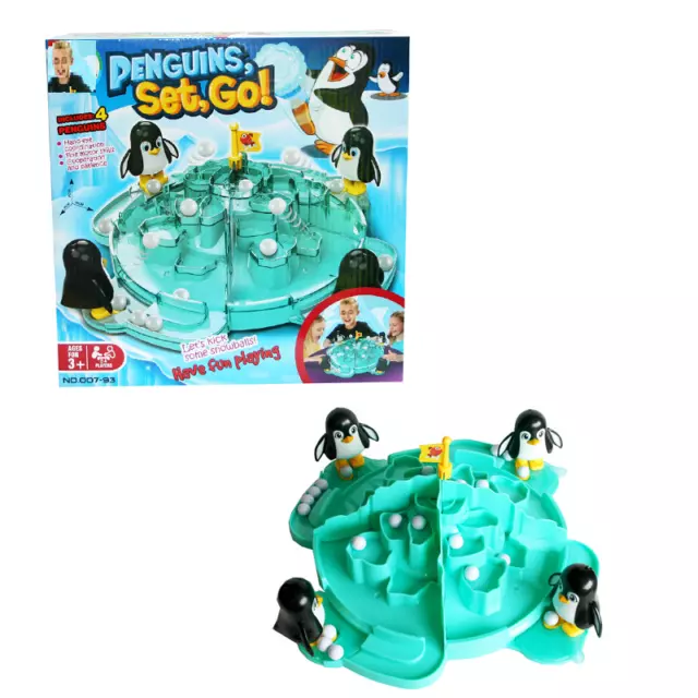 Save the Penguin on Ice Family Kids Game Trap Board Table Toy 3