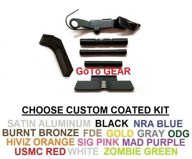 FOR GLOCK 17 19 26 Gen 3 Extended Control Kit 3 Pins And Serrated Mag