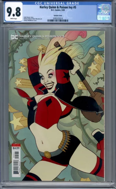 Harley Quinn & Poison Ivy #5  Joshua Middleton Variant  1st Print   CGC 9.8