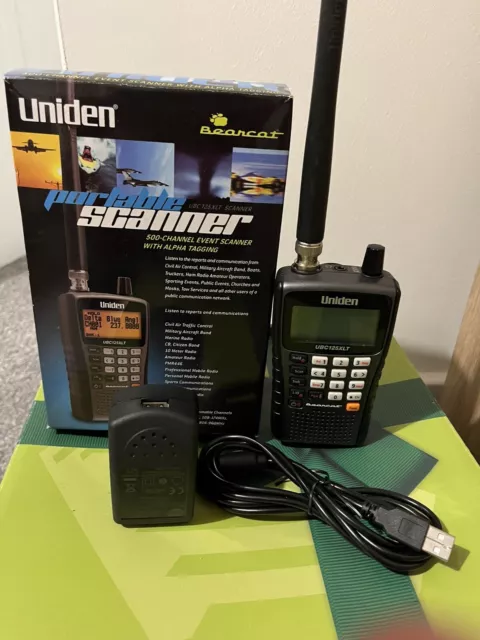 Uniden UBC-125XLT 500 Channel Handheld Scanner