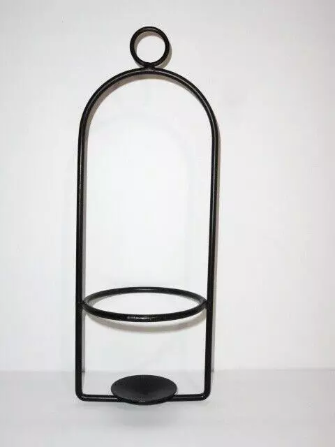 Longaberger Wrought Iron Hanging Candle Crock Holder 2