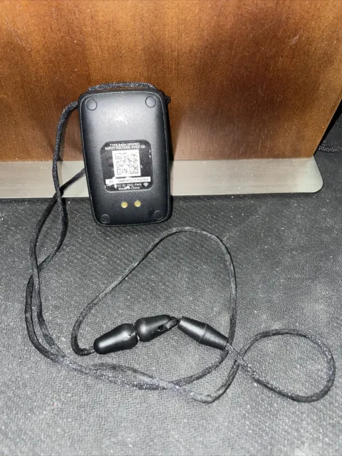 Sistema de monitoreo de emergencia 24/7 móvil negro dispositivo de alerta médica Belle ME056Z