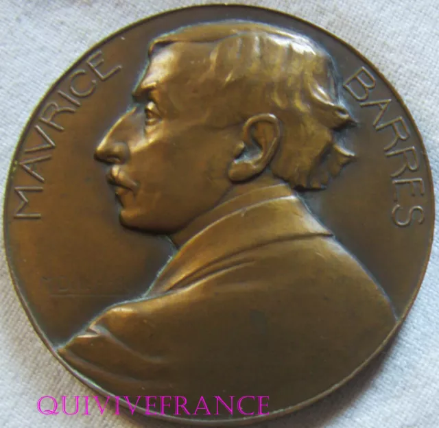 MED30080 - Medal Maurice Bars - Academy French 1923 By Davis