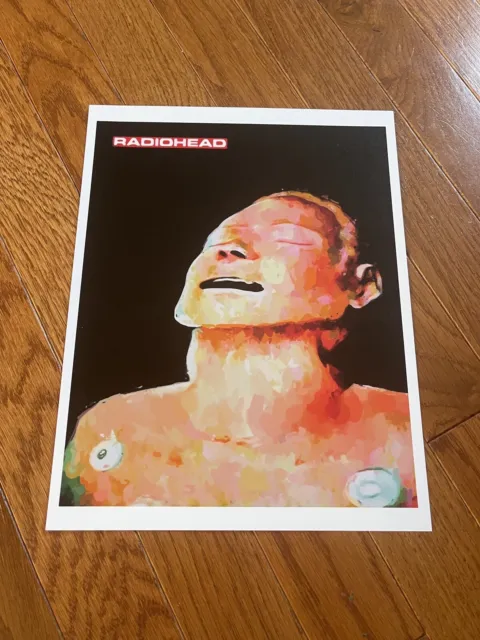 RADIOHEAD THE BENDS Art Print Photo 8” x 10" THOM YORKE Poster Alternative