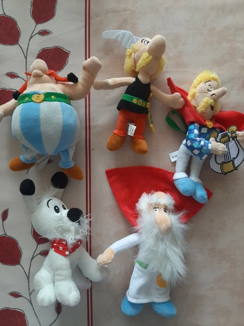 Peluches Astérix  5 peluches  Lidl
