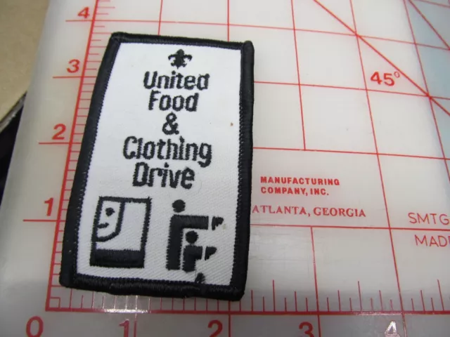 Goodwill United food & Clothing Drive Scouting collectible patch (b46)