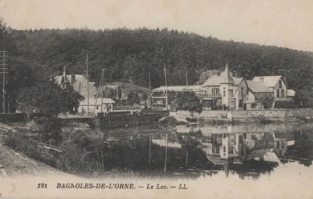 CPA 61 - BADELE DE L'ORNE - Le Lac