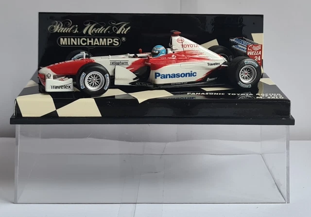 F1 Minichamps 1:43 - Toyota TF102 - Mika Salo - 40002008 - Occasion Mint