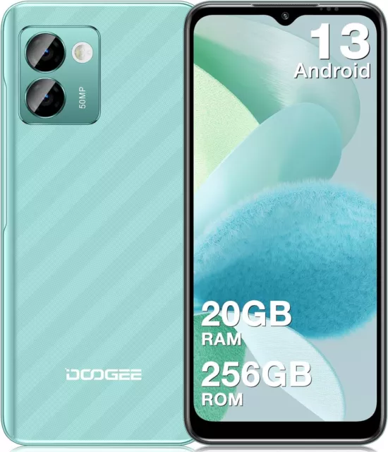 DOOGEE N50PRO Android 13 Smartphone [2024], 20GB+ 256GB Telefono Economico,...