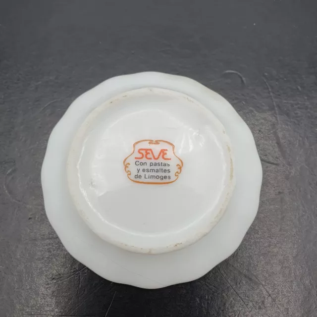 SEVE Miniature Plate 2.5" Diam - Con Pastas Y Esmaltes De Limoges horse carriage 3