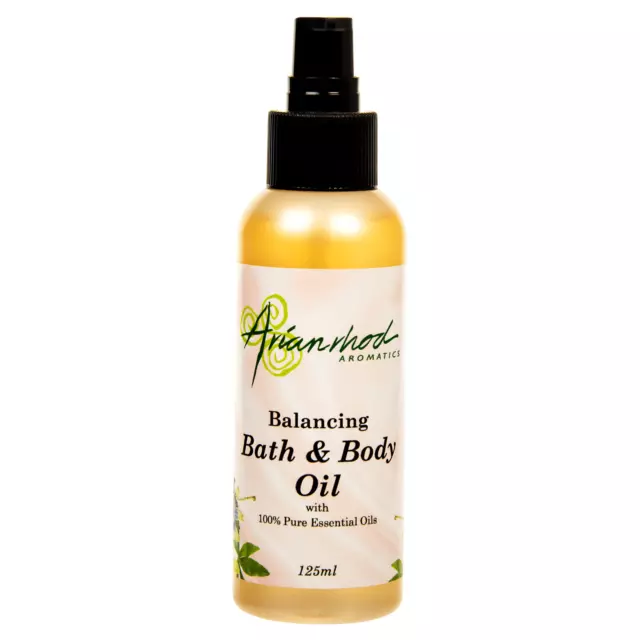 Balancing Bath & Body Oil by Arianrhod Aromatics 100% Natural Organic Ethical