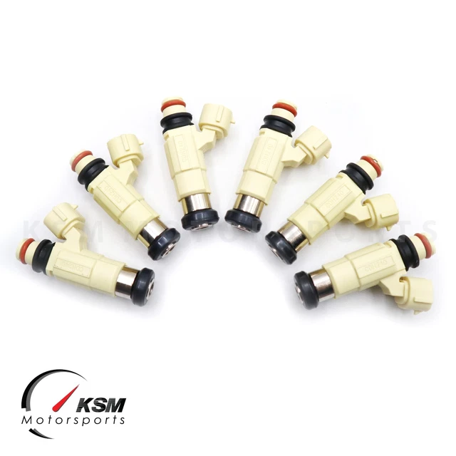 6X Ugello Iniettori Carburante Per Fuoribordo Yamaha F200-F225 (2002-2012) - CDH240 69J-13761-00