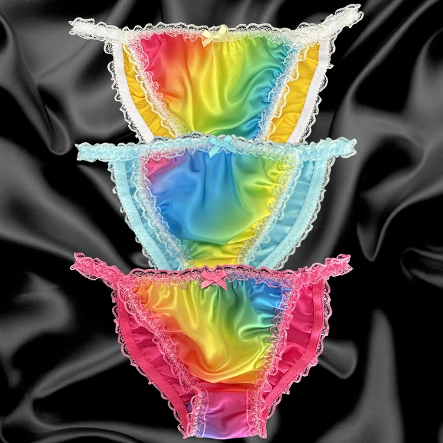 Slip Bikini Con Bandane Celeste Rico & Lina Benita | Banana Moon - Foto 6