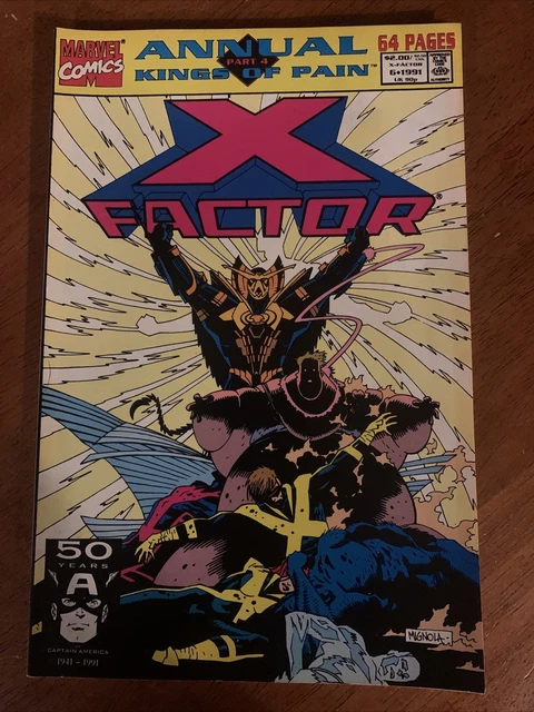 X-Factor Annual #6 (1991, Marvel) 64 Pages Marvel Comics - Part 4 Kings Of Pain