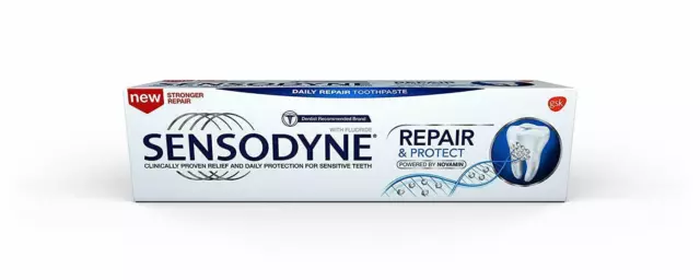 Pasta de dientes Sensodyne Repair & Protect con flúor Stronger Repair 70g