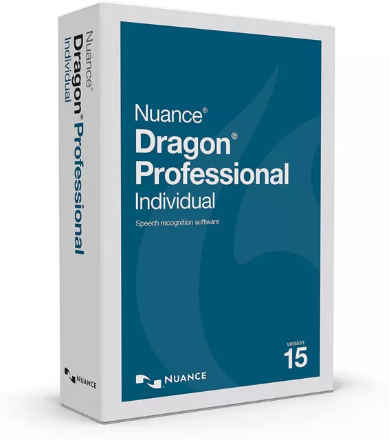 Nuance Dragon Professional Individual 15 - New Retail Box, K809A-G00-15.0