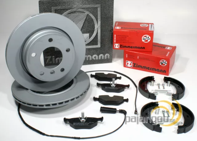 Zimmermann Bremsen Set Ø 336 mm hinten BMW 3er [E90 E91 E92 E93] X1 [E84]