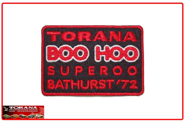 Torana Boo Hoo Embroidered Patch