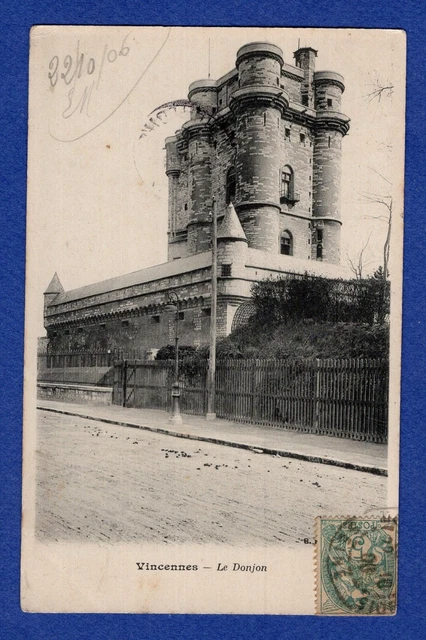 Fc * CPA  / Carte Postale : Vincennes -> Le Donjon