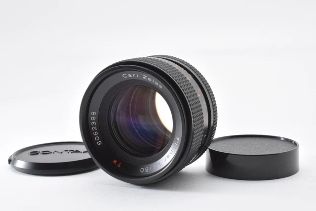 CONTAX PLANAR T* 50mm F1.4 AEJ Standard Manual Focus Lens from