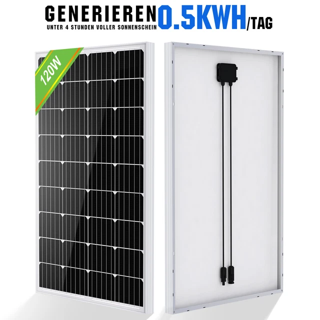 Kit de panneau solaire 120W 240W avec batterie lithium 20Ah pour bateau caravane 2